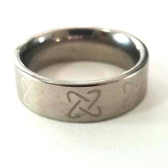 Tungsten carbide ring size 13 - Picture 3 of 3